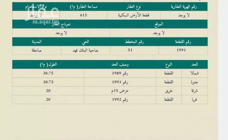 أرض للبيع في حي النزهة, مدينة صامطة, منطقة جازان