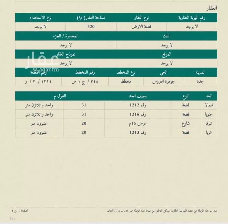 أرض للبيع في حي العبير, مدينة جدة, منطقة مكة المكرمة