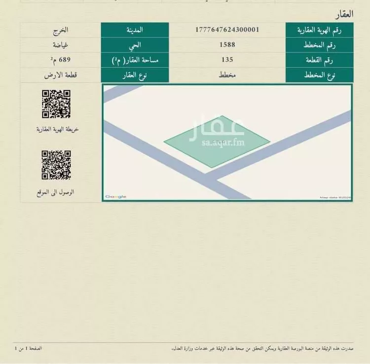 Land for Sale in Al Kharj Ar Rashidiyah