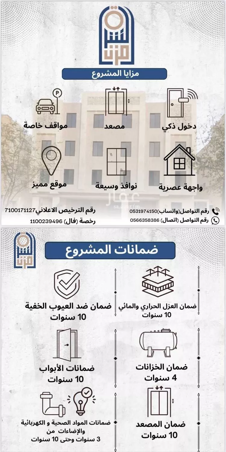 شقة للبيع في شارع أبي زيد الأنصاري, حي النهضة, مدينة الرياض, منطقة الرياض