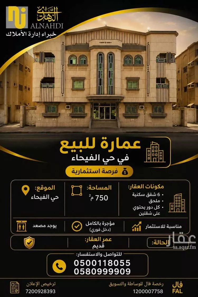 عمارة للبيع في شارع وادي التنعيم, حي الفيحاء, مدينة جدة, منطقة مكة المكرمة 6