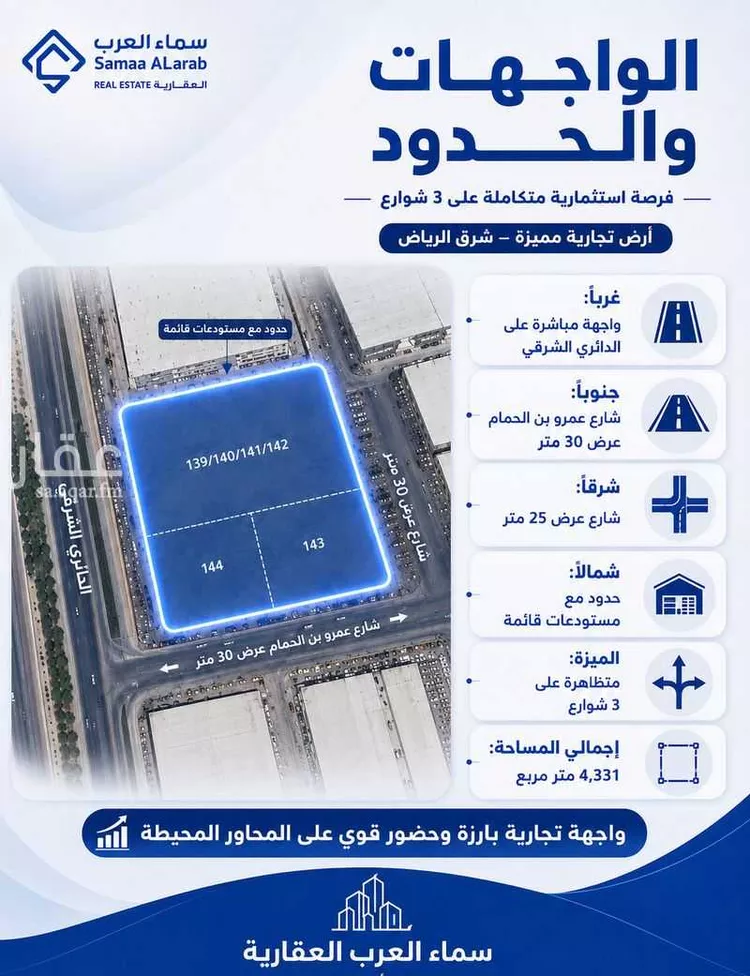 أرض للبيع في شارع الدائري الشرقي, حي النور, مدينة الرياض, منطقة الرياض صورة 2