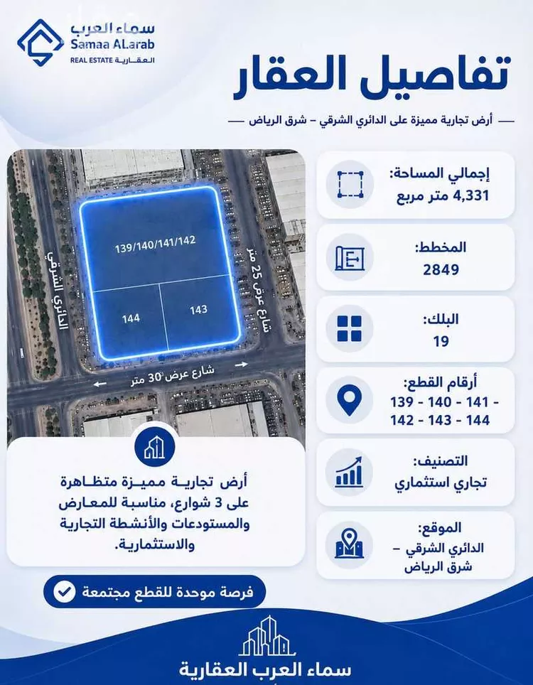 أرض للبيع في شارع الدائري الشرقي, حي النور, مدينة الرياض, منطقة الرياض صورة 4