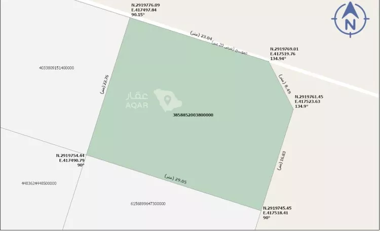 Land for Sale in Dammam An Nawras 2