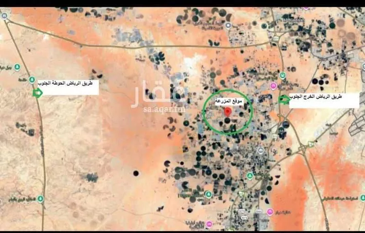 أرض للبيع في شارع الدلم 141, حي الضبيعة, مدينة الخرج, منطقة الرياض