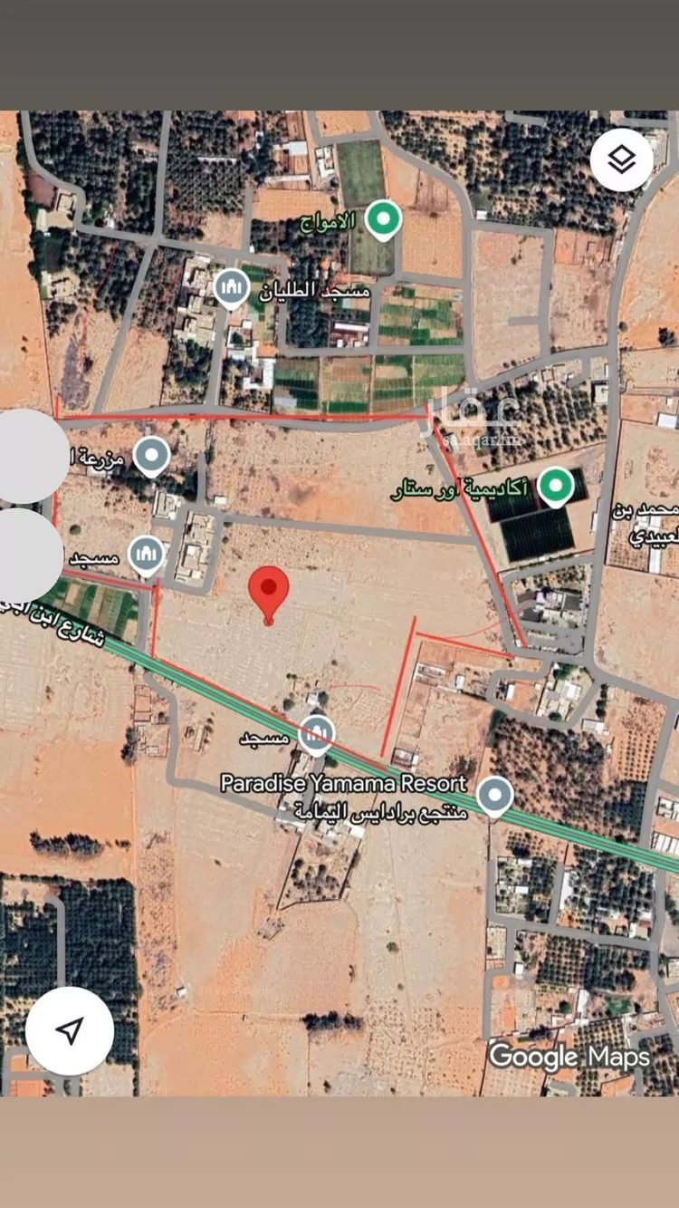 أرض للبيع في شارع 0000, حي اليمامة, مدينة الخرج, منطقة الرياض