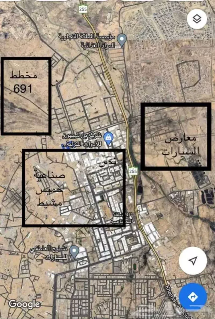 Land for Sale in Khamis Mushait Al Wahah صورة 3