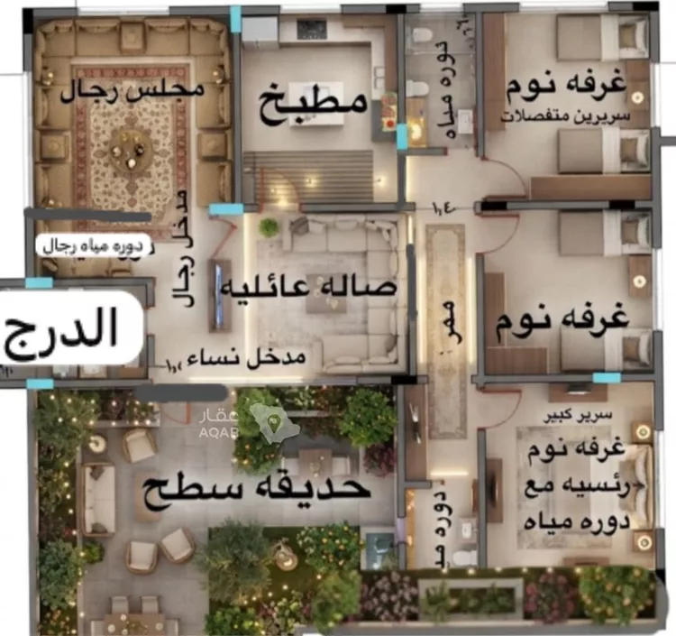 شقة للبيع في شارع 5953842, حي السعادة, مدينة الرياض, منطقة الرياض 13