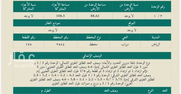 Apartment for Sale in Riyadh Dirab 7