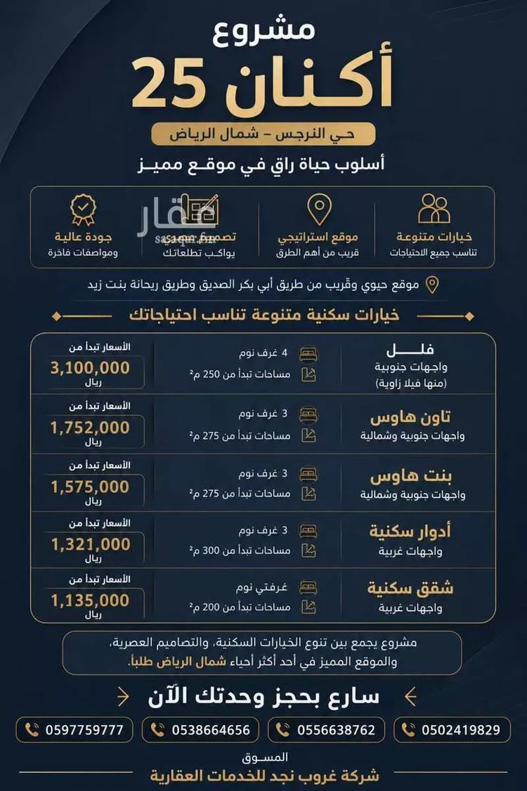 فيلا للبيع في شارع بني عدوان, حي النرجس, مدينة الرياض, منطقة الرياض 7
