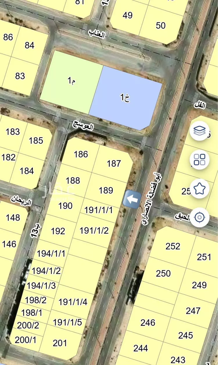 Land for Sale in Dammam An Nawras