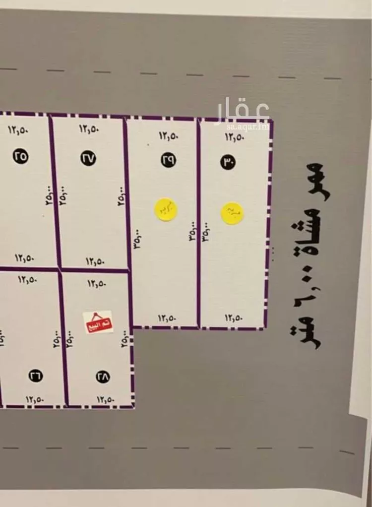 أرض للبيع في شارع 2181, حي الليوان, مدينة بريده, منطقة القصيم