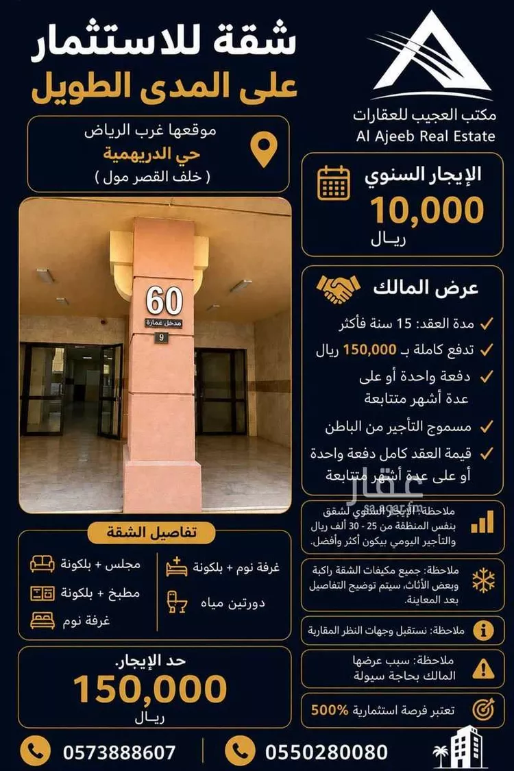 شقة للإيجار في حي السويدي, مدينة الرياض, منطقة الرياض