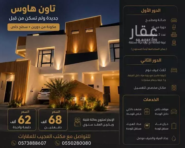 فيلا للإيجار في شارع عامر الانصاري, حي الزهرة, مدينة الرياض, منطقة الرياض
