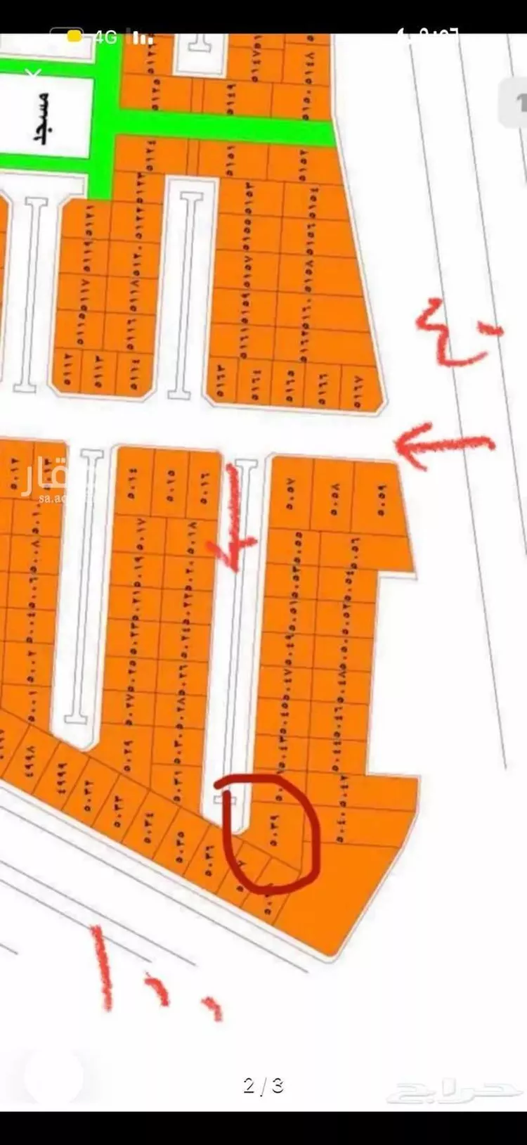 أرض للبيع في شارع بدر 3, حي بدر, مدينة الطائف, منطقة مكة المكرمة