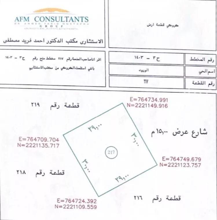 أرض للبيع في حي الورود, مدينة الباحة, منطقة الباحة صورة 3
