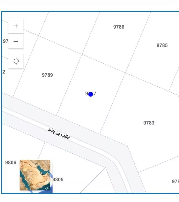 أرض للبيع في شارع غالب بن بشر, حي ضاحية نمار, مدينة الرياض, منطقة الرياض صورة 2