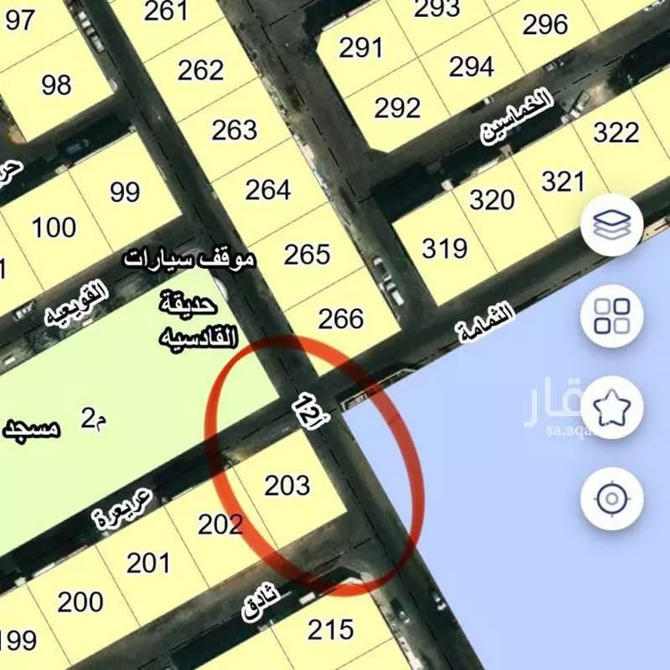 أرض للبيع في شارع 12أ, حي القادسية, مدينة الدمام, المنطقة الشرقية صورة 2