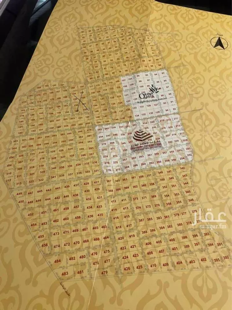 أرض للبيع في مدينة مزارع الشقه العليا , منطقة القصيم صورة 2