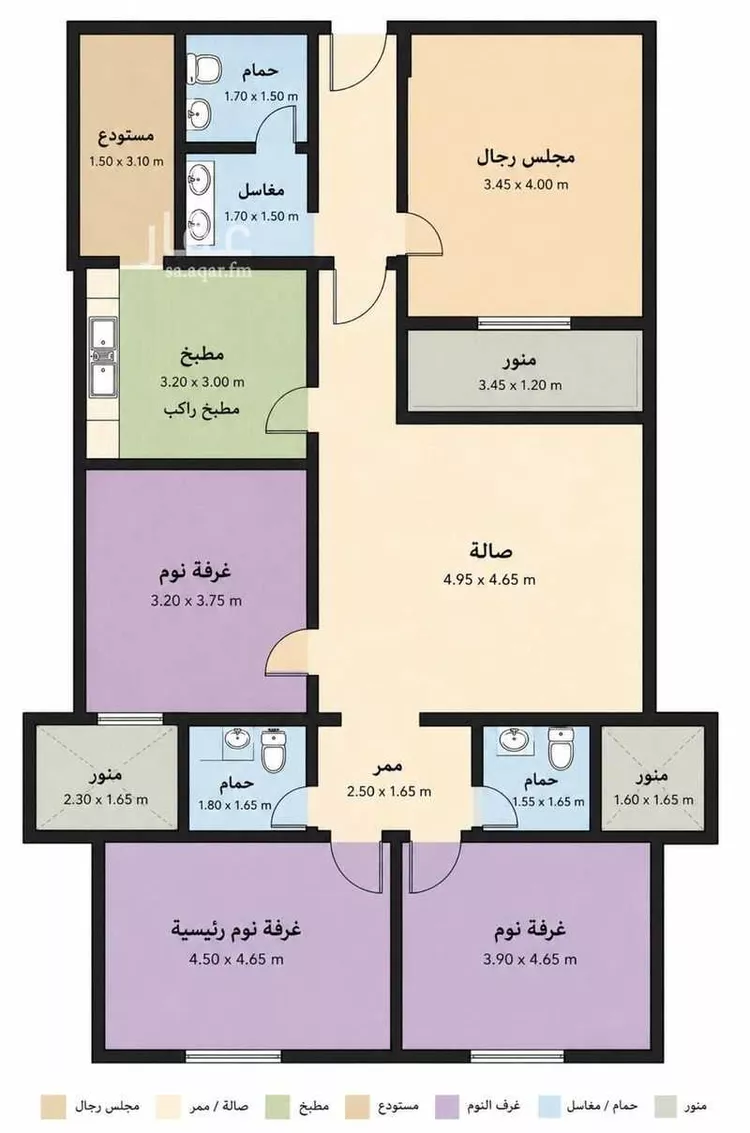 Apartment for Rent in Riyadh Dhahrat Laban صورة 2
