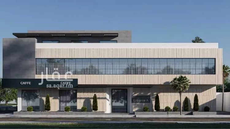 مكتب تجاري للإيجار في شارع سعود بن عبدالعزيز بن محمد الفرعي, حي المروج, مدينة الرياض, منطقة الرياض