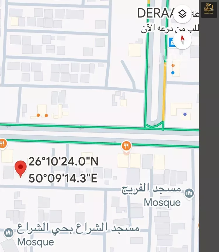 أرض للبيع في شارع 39ب, حي الشراع, مدينة الخبر, المنطقة الشرقية صورة 3