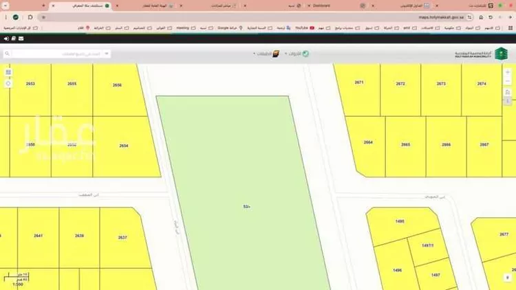 أرض للبيع في حي القشاشية الجديد, مدينة مكة المكرمة, منطقة مكة المكرمة صورة 3