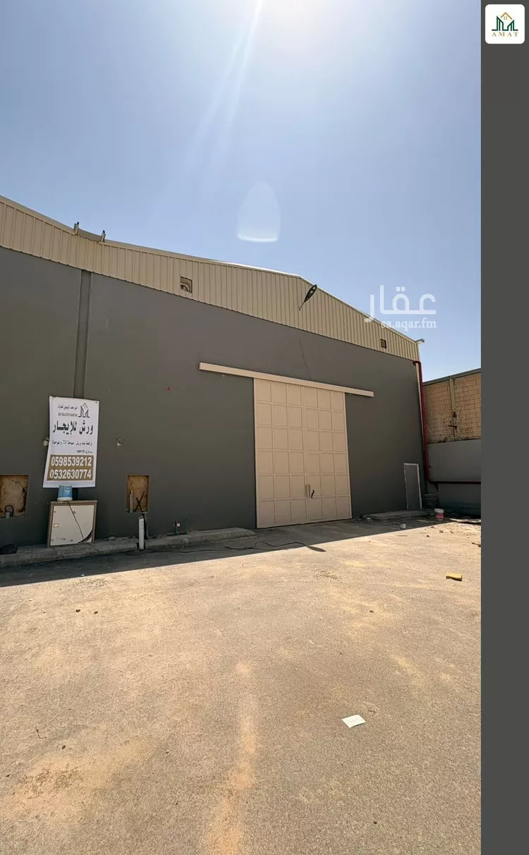 ورشة للإيجار في شارع زلول, حي المناخ, مدينة الرياض, منطقة الرياض