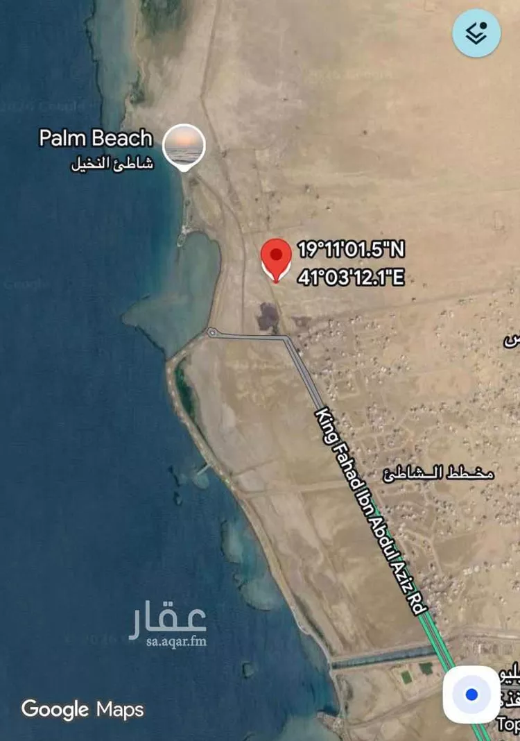 أرض للبيع في شارع بدون, حي الشاطئ 3, مدينة القنفذة, منطقة مكة المكرمة