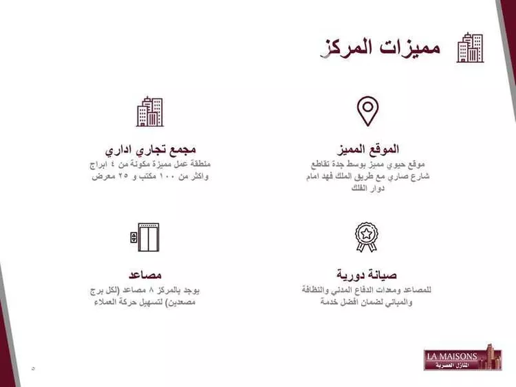 مكتب تجاري للإيجار في شارع ينبع, حي الفيصلية, مدينة جدة, منطقة مكة المكرمة صورة 4