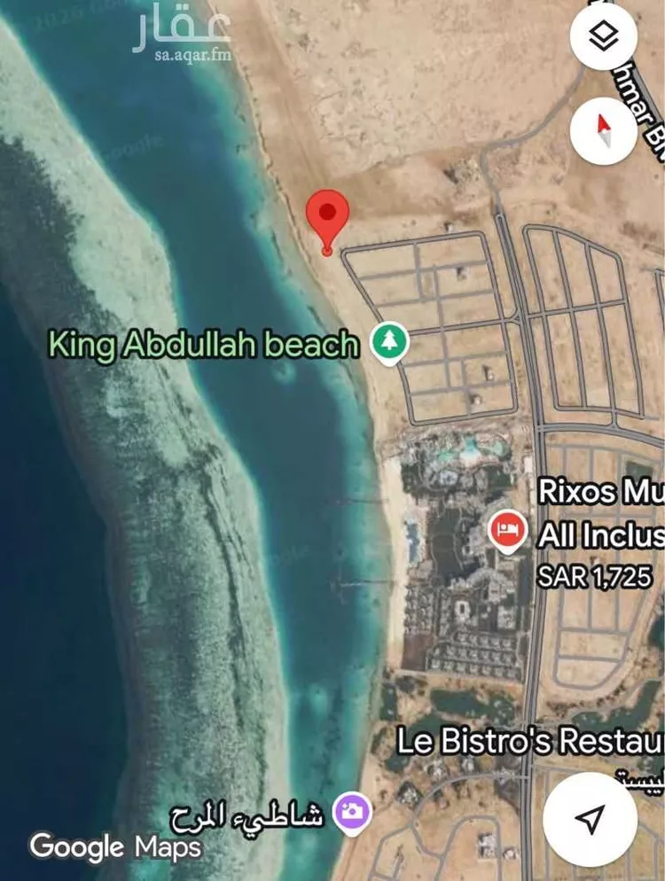 أرض للبيع في شارع شارع الخليج , حي الملك عبدالله الاقتصادية, مدينة مدينة الملك عبدالله الاقتصادية, منطقة مكة المكرمة صورة 3