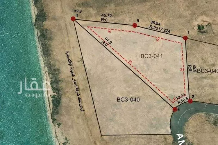أرض للبيع في شارع الأمواج ، حي المروج ، مدينة الملك عبد الله الاقتصادية ، رابغ