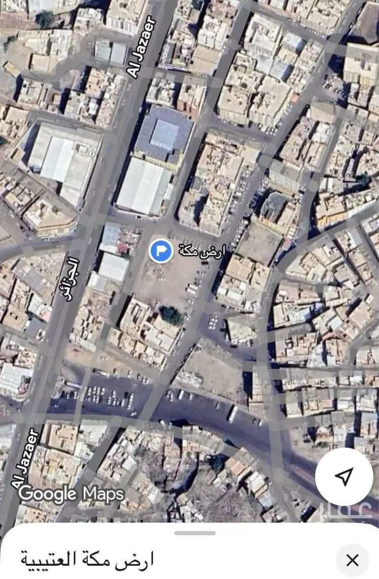 أرض للبيع في شارع الجزائر , حي الأندلس, مدينة مكة المكرمة, منطقة مكة المكرمة