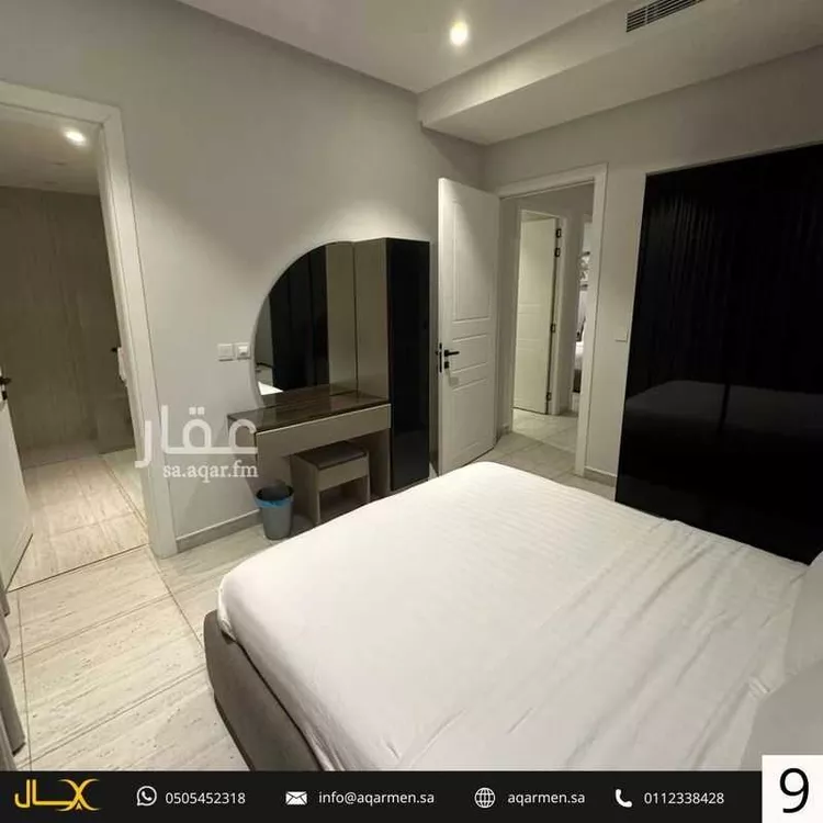 شقة للإيجار في شارع زيد بن عاصم بن عمرو بن عوف, حي النرجس, مدينة الرياض, منطقة الرياض 10