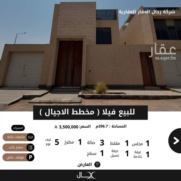 Villa for Sale in Riyadh An Narjis