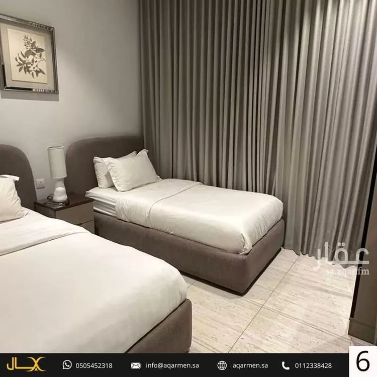شقة للإيجار في شارع زيد بن عاصم بن عمرو بن عوف, حي النرجس, مدينة الرياض, منطقة الرياض 7