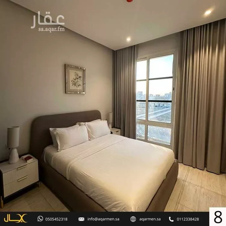 شقة للإيجار في شارع زيد بن عاصم بن عمرو بن عوف, حي النرجس, مدينة الرياض, منطقة الرياض 9