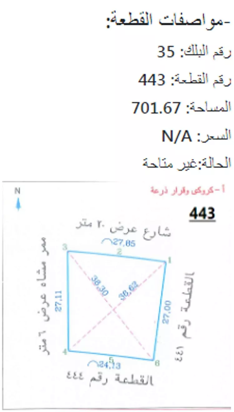 أرض للبيع في حي الورود, مدينة امارة منطقة مكة المكرمة - الطائف, منطقة مكة المكرمة