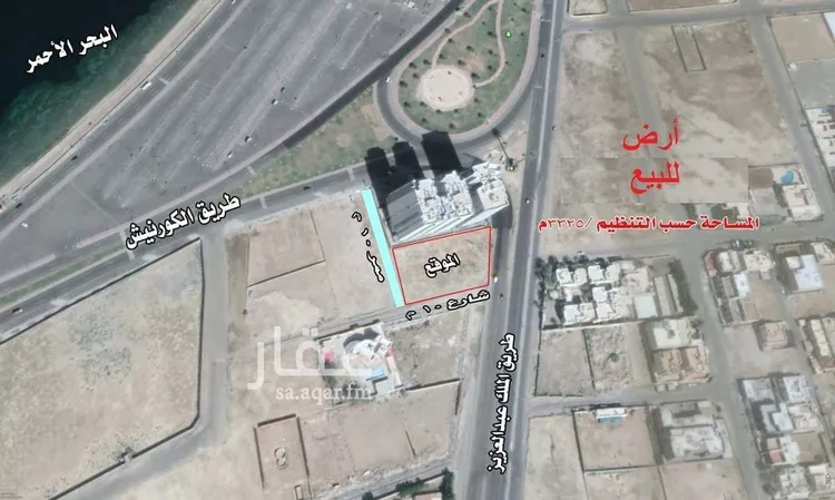 أرض للبيع في شارع محمد المكين, حي أبحر الجنوبية, مدينة جدة, منطقة مكة المكرمة