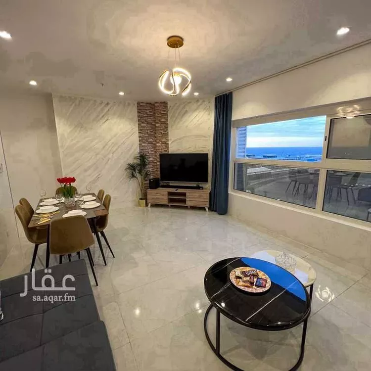 شقة للإيجار في شارع طريق الكورنيش, حي الشاطئ, مدينة جدة, منطقة مكة المكرمة