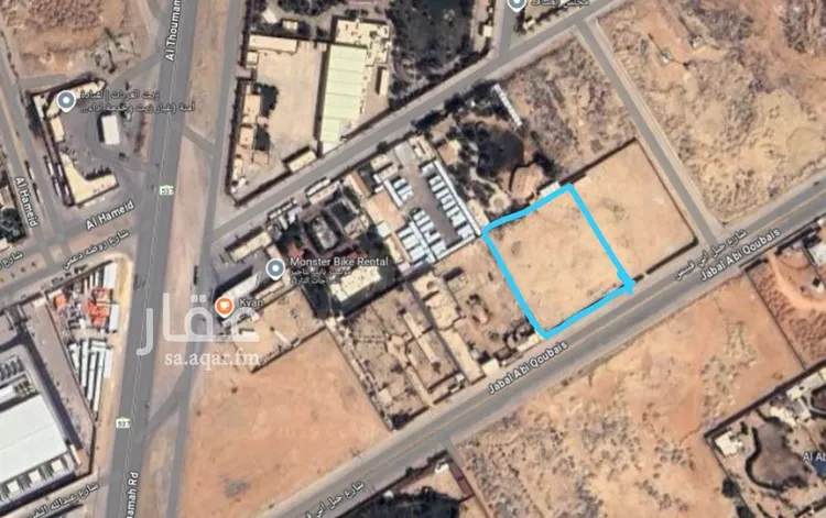 أرض للإيجار في شارع جبل أبي قبيس, حي الرمال, مدينة الرياض, منطقة الرياض صورة 2