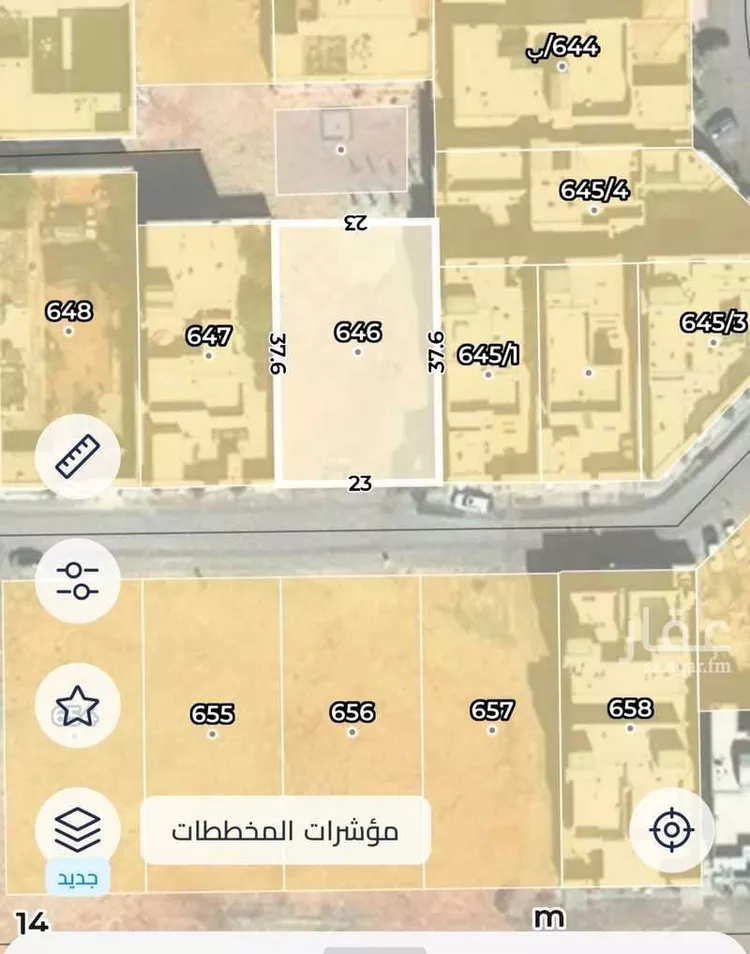 أرض للبيع في شارع جمال الدين النويري, حي العوالي, مدينة الرياض, منطقة الرياض صورة 3