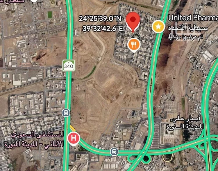 أرض للبيع في شارع جماء ام خالد, حي جماء أم خالد, مدينة المدينة المنورة, منطقة المدينة المنورة صورة 4