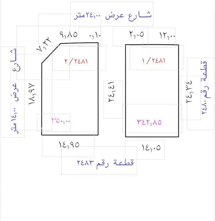 أرض للبيع في شارع طايع عبدالرحمن عابد الرشيدي, حي الخضراء, مدينة المدينة المنورة, منطقة المدينة المنورة 8