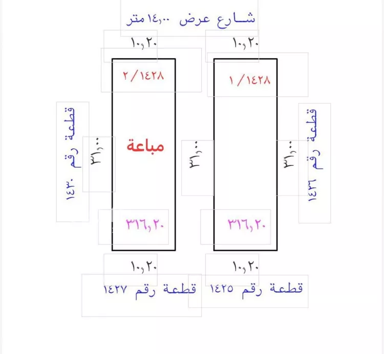 Land for Sale in Medina Al Matar صورة 3