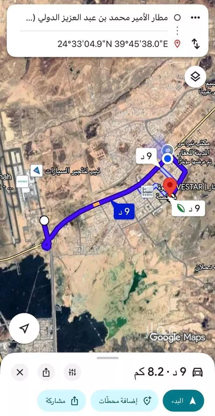 أرض للبيع في شارع البهاء زهير, حي وادي البطان, مدينة المدينة المنورة, منطقة المدينة المنورة صورة 3