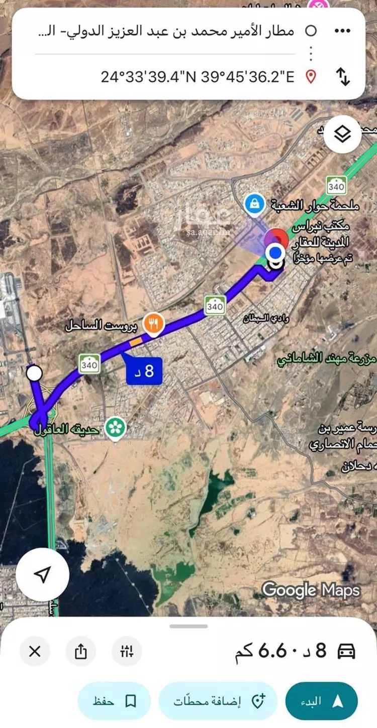 أرض للبيع في شارع يوسف بن خليل, حي وادي البطان, مدينة المدينة المنورة, منطقة المدينة المنورة صورة 2