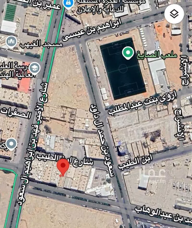 أرض للإيجار في شارع علي بن محمد بن عبدالوهاب, حي الملز, مدينة الرياض, منطقة الرياض