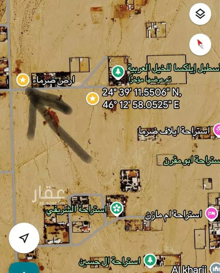 أرض للإيجار في شارع ضرما 206 ، ضرما ، ضرما صورة 3