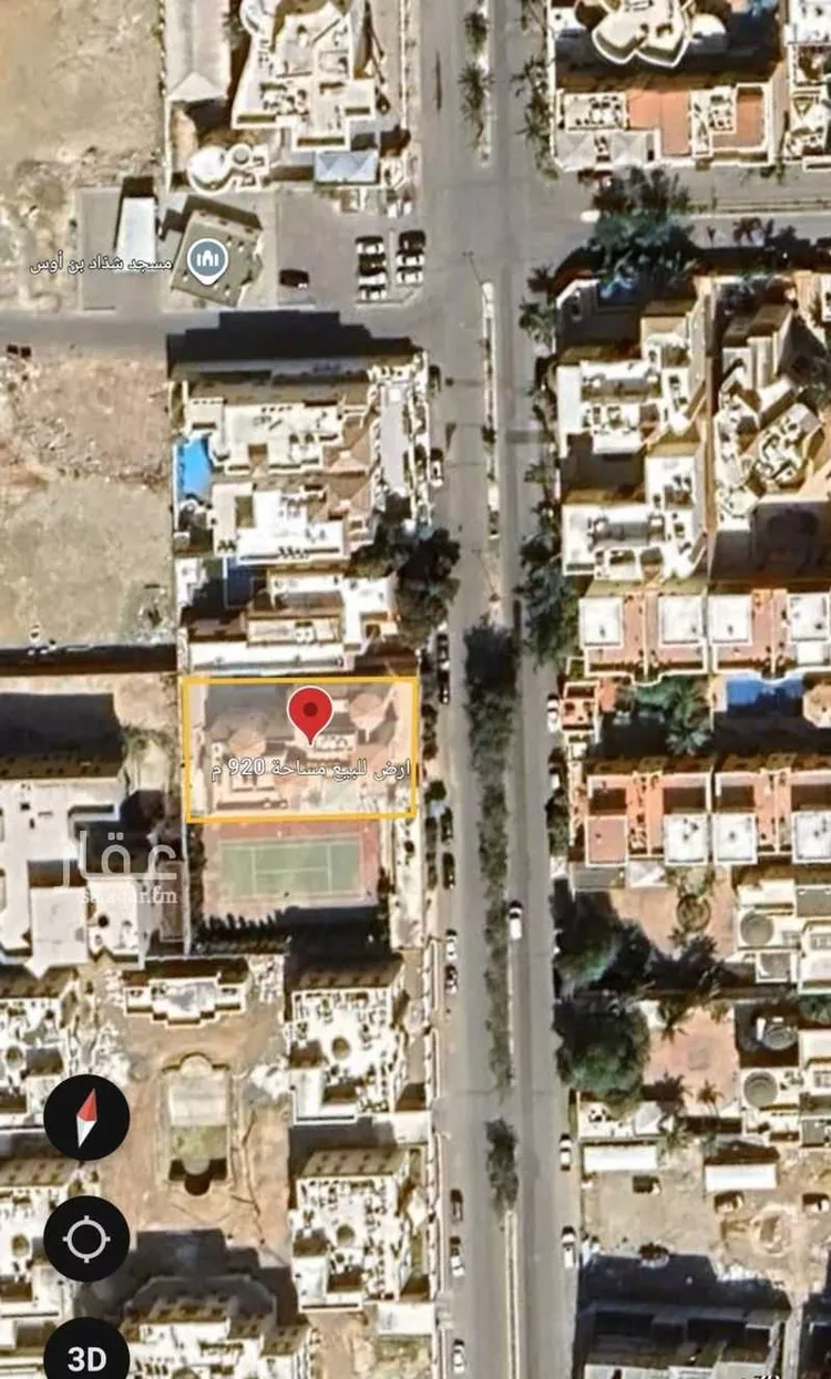 أرض للبيع في شارع شداد بن اوس, حي المرجان, مدينة جدة, منطقة مكة المكرمة